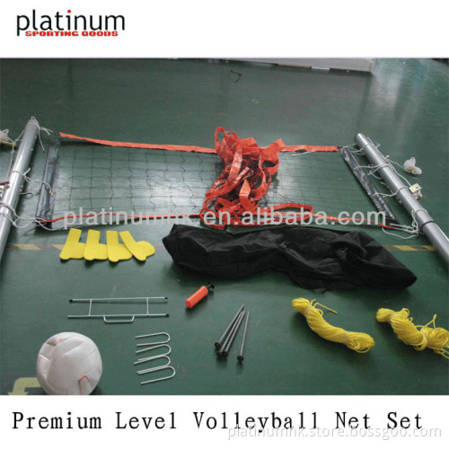 Outdoor Volleyball Net Set Aluminum